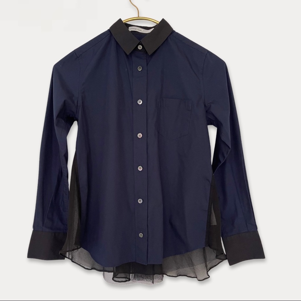 SACAI LUCK Colorblock Shirt